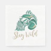 Blijf Wild Napkins Servet (Voorkant)