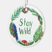Blijf wild Ornament (Links)