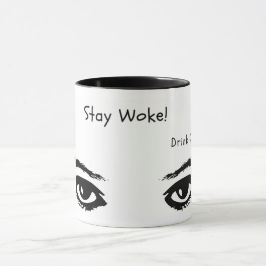 blijf woede mok (Midden)