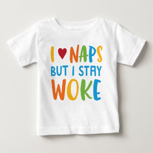 Blijf Woke Baby T-shirt (Voorkant)