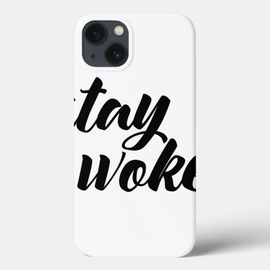 Blijf Woke Case-Mate iPhone Case (Achterkant)
