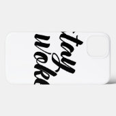 Blijf Woke Case-Mate iPhone Case (Achterkant (horizontaal))