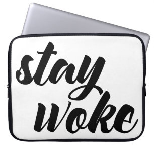 Blijf Woke Laptop Sleeve