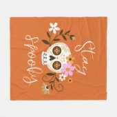 Blijf woordelijk fleece deken (Voorkant (Horizontaal))