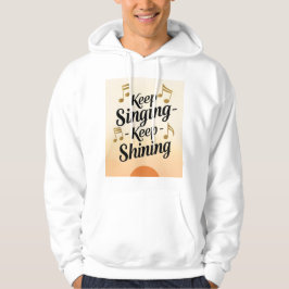 Blijf Zingen Blijf Schijnen Hoodie