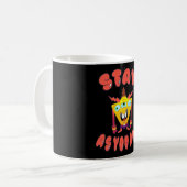 Blijf zoals je bent koffiemok (Voorkant links)