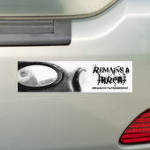 blijft een bumpersticker (Op auto)