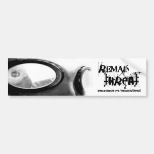blijft een bumpersticker