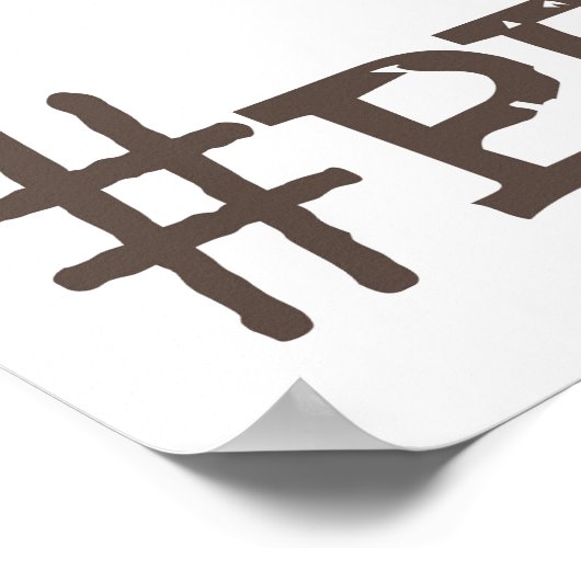 Blijft het Poster van Maart (Hoek)