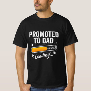 Blijft te bevallen Papa Oprichtingsdatum 2026 Laad T-shirt
