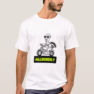 Blijkbaar grappig statement T-shirt