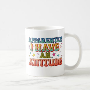 Blijkbaar Heb Ik Een Retro Groovy Houding Koffiemok