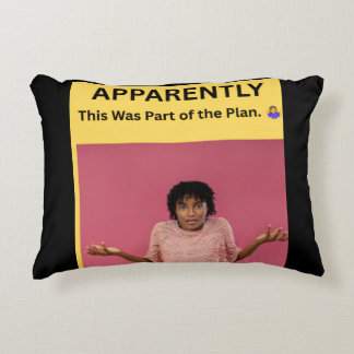 Blijkbaar hoorde dit bij het plan. 🤷♀️ accent kussen