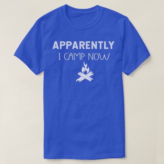 Blijkbaar kamp ik nu de eerste keer dat ik Campers T-shirt (Design voorkant)