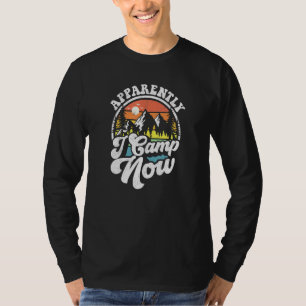 Blijkbaar kamp ik nu met het kamperen van de wande t-shirt
