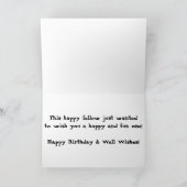 Blijke zwarte Labrador Kaart (Binnen)