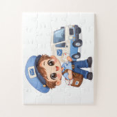 Blijme Postbode Legpuzzel (Verticaal)