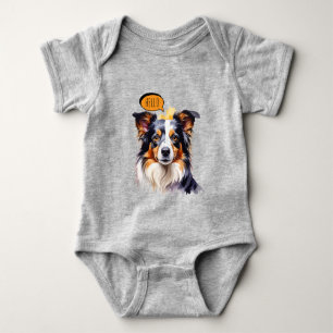 Blijmoedige Cavalier King Charles Spaniel in Water Romper