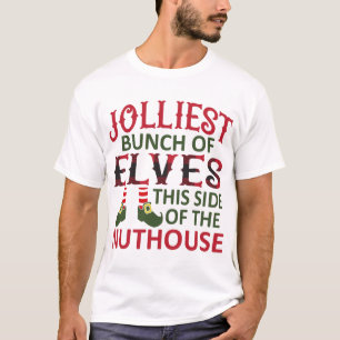 Blijste groep elfen aan deze kant van de gekkenhui t-shirt