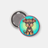 BlijtekenendHond Magneet (Voorkant / Achterkant)