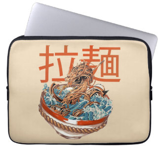 Blijven draak ontwerp laptop sleeve