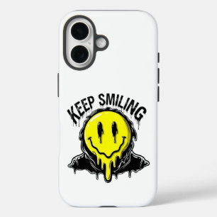 Blijven Glimlachen iPhone 16 Hoesje