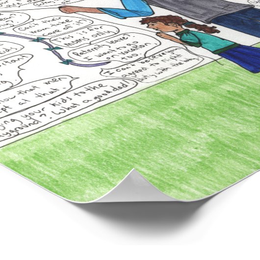 Blijvend (Dads) Poster (Hoek)