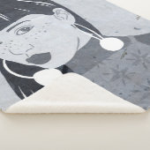 Blik nachtportret sherpa deken (3/4)