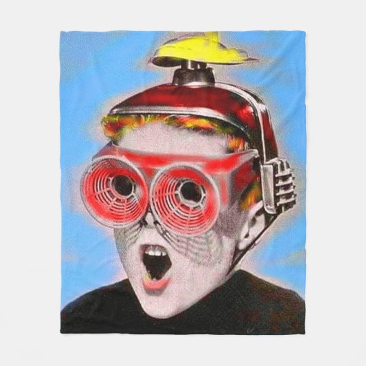 blik op de toekomst fleece deken (Voorkant)