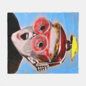 blik op de toekomst fleece deken (Voorkant (Horizontaal))