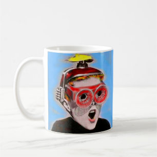 blik op de toekomst koffiemok