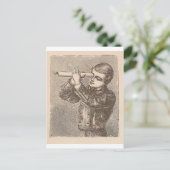 blik op sterren briefkaart (Staand voorkant)