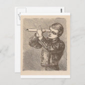 blik op sterren briefkaart (Voorkant / Achterkant)