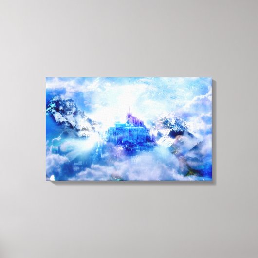 Blik van de New Jeruzalem Canvas Afdruk (Voorkant)