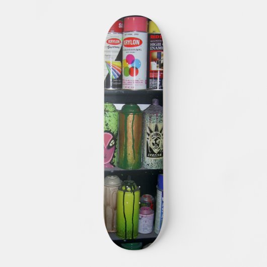 blikjes skateboard (Voorkant)