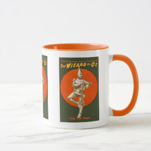 Blikken Man uit The Wizard Of Oz - Vintage Muziekt Mok