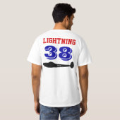 Bliksem 38 t-shirt (Achterkant volledig)