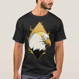 Bliksem Amerikaanse Witte Arend Vogel Waarnemer Vo T-shirt