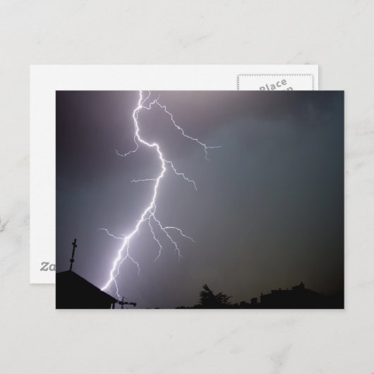 bliksem briefkaart (Voorkant / Achterkant)