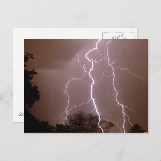 bliksem briefkaart (Voorkant / Achterkant)