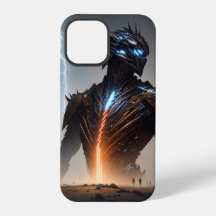 Bliksem Cyborg Krijger iPhone 12 Pro Hoesje