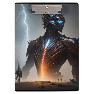 Bliksem Cyborg Warrior Klembord