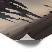 Bliksem Cyborg Warrior Poster (Hoek)