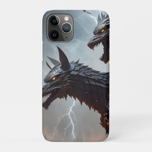 Bliksem Cyborg Wolven Case-Mate iPhone Case (Achterkant)