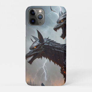 Bliksem Cyborg Wolven iPhone 11 Pro Hoesje