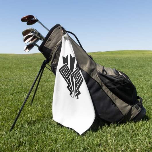 Bliksem Golfhanddoek (Groen)