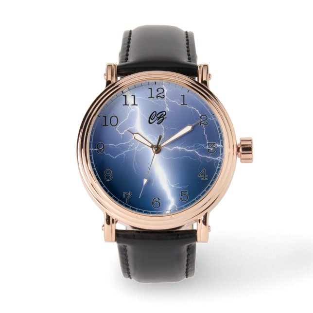 "Bliksem"  Horloge (Voorkant)