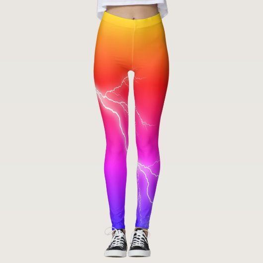 Bliksem Leggings (Voorkant)