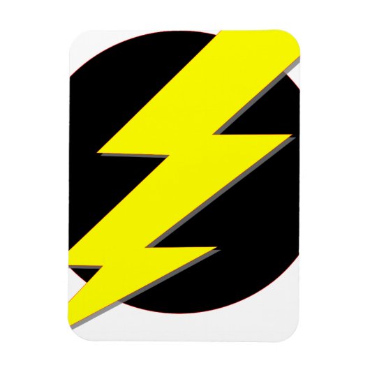 Bliksem Magneet (Verticaal)