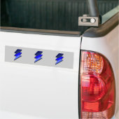 Bliksem Onweer Donderbout Bumpersticker (Op Truck)